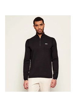 BOSS GREEN Sweter KN_Ever-X QZ | Regular Fit ze sklepu Gomez Fashion Store w kategorii Swetry męskie - zdjęcie 188265543