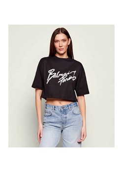 Balmain T-shirt | Cropped Fit ze sklepu Gomez Fashion Store w kategorii Bluzki damskie - zdjęcie 188265561