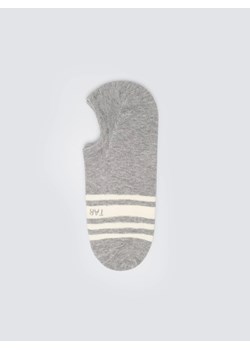Stopki męskie z ozdobnymi paskami szare Marios 902 ze sklepu Big Star w kategorii Skarpetki męskie - zdjęcie 188266564