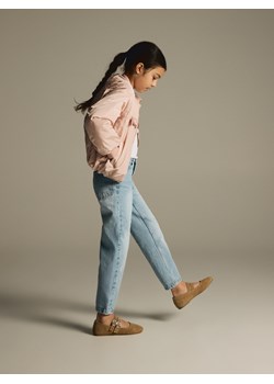 Reserved - Jeansy straight fit - niebieski ze sklepu Reserved w kategorii Spodnie dziewczęce - zdjęcie 188266894