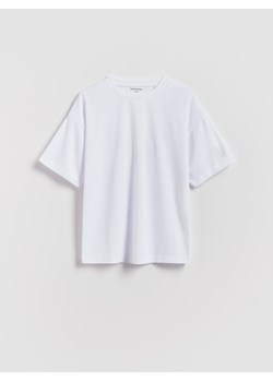 Reserved - Sportowy t-shirt - biały ze sklepu Reserved w kategorii T-shirty chłopięce - zdjęcie 188267054