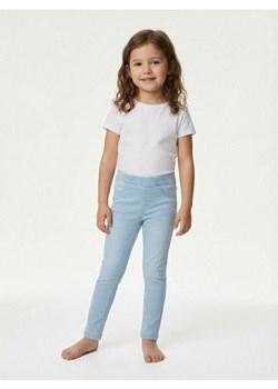 Sinsay - Jegginsy z efektem sprania - niebieski ze sklepu Sinsay w kategorii Spodnie dziewczęce - zdjęcie 188267401