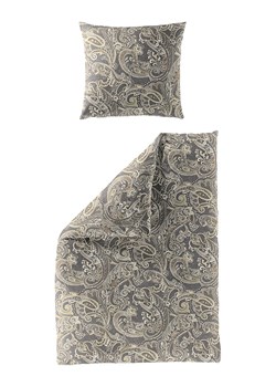 Bierbaum Komplet pościeli satynowej w kolorze szaro-beżowym ze sklepu Limango Polska w kategorii Pościele - zdjęcie 188267480