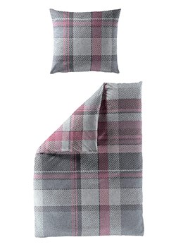 Bierbaum Komplet pościeli renforcé w kolorze szaro-jasnoróżowym ze sklepu Limango Polska w kategorii Pościele - zdjęcie 188267651