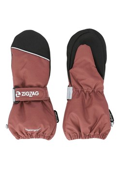 Zigzag Rękawiczki funkcyjne "Shildon" w kolorze szaroróżowo-czarnym ze sklepu Limango Polska w kategorii Rękawiczki dziecięce - zdjęcie 188268144