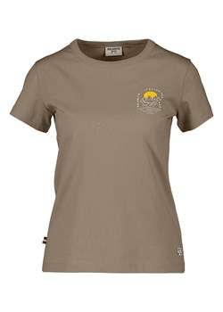 DOLOMITE Koszulka "Strenta G3" w kolorze szaro-beżowym ze sklepu Limango Polska w kategorii Bluzki damskie - zdjęcie 188269283