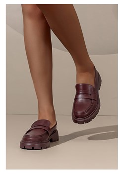 C'M Mokasyny w kolorze czerwonym ze sklepu Limango Polska w kategorii Mokasyny damskie - zdjęcie 188270583