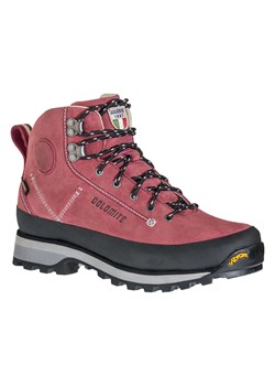 DOLOMITE Skórzane botki trekkingowe "54 Trek GTX" w kolorze różowym ze sklepu Limango Polska w kategorii Buty trekkingowe damskie - zdjęcie 188271210