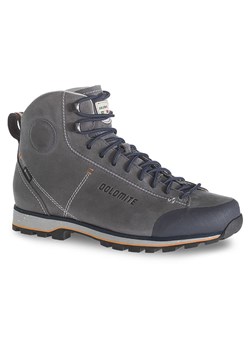 DOLOMITE Skórzane botki trekkingowe "54 High Fg Evo GTX" w kolorze szarym ze sklepu Limango Polska w kategorii Buty trekkingowe męskie - zdjęcie 188271301