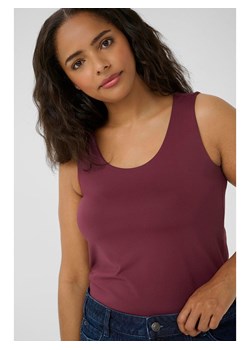 KAFFE curve Top "Erina" w kolorze bordowym ze sklepu Limango Polska w kategorii Bluzki damskie - zdjęcie 188271921