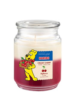 Haribo Świeca zapachowa "Haribo Creamy Cherry" - 510 g ze sklepu Limango Polska w kategorii Świece i dyfuzory - zdjęcie 188274952