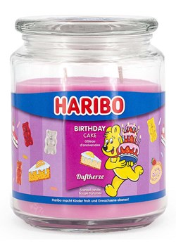 Haribo Świeca zapachowa "Haribo Birthday Cake" - 510 g ze sklepu Limango Polska w kategorii Świece i dyfuzory - zdjęcie 188275000