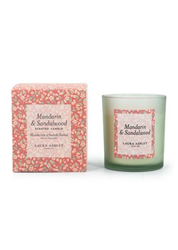 Laura Ashley Świeca zapachowa "Laura Ashley - Mandarin &amp; Sandalwood" - 200 g ze sklepu Limango Polska w kategorii Świece i dyfuzory - zdjęcie 188275160