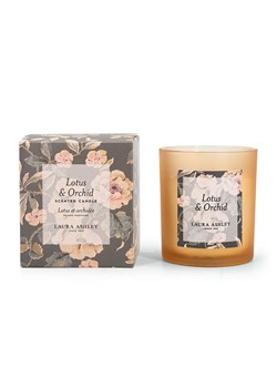 Laura Ashley Świeca zapachowa "Laura Ashley - Lotus &amp; Orchid" - 200 g ze sklepu Limango Polska w kategorii Świece i dyfuzory - zdjęcie 188275182