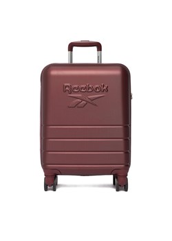 Walizka kabinowa Reebok CEOWB-RBK-WAL-009-S Bordowy ze sklepu eobuwie.pl w kategorii Walizki - zdjęcie 188275620