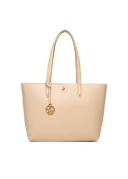 Beverly Hills Polo Club Torebka CEO-BHPC-L-009-09 Beżowy ze sklepu MODIVO w kategorii Torby Shopper bag - zdjęcie 188277484