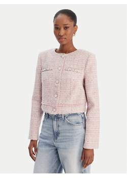 Guess Marynarka W6RL54 WJ632 Różowy Regular Fit ze sklepu MODIVO w kategorii Marynarki damskie - zdjęcie 188277511