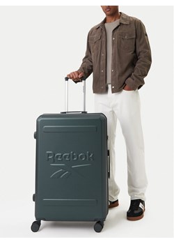 Reebok Walizka duża CEO-RBK-WAL-024-CCC-L GREEN Zielony ze sklepu MODIVO w kategorii Walizki - zdjęcie 188277520