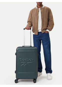 Reebok Walizka średnia CEO-RBK-WAL-024-CCC-M GREEN Zielony ze sklepu MODIVO w kategorii Walizki - zdjęcie 188277533