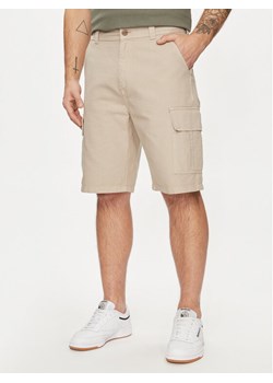 Lee Szorty materiałowe Cargo 112349316 Beżowy Loose Fit ze sklepu MODIVO w kategorii Spodenki męskie - zdjęcie 188277540
