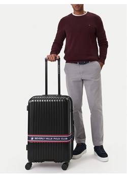 Beverly Hills Polo Club Walizka średnia CEO-BHPC-M-005-08-BLACK Czarny ze sklepu MODIVO w kategorii Walizki - zdjęcie 188277544