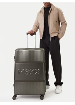 MEXX Walizka duża CEO-MEXX-037-L-SILVER Srebrny ze sklepu MODIVO w kategorii Walizki - zdjęcie 188277591