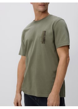 Reserved - T-shirt regular z nadrukiem - oliwkowy ze sklepu Reserved w kategorii T-shirty męskie - zdjęcie 188279752