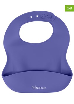 Kindsgut Śliniaczki (2 szt.) w kolorze fioletowym - 25 x 23 cm ze sklepu Limango Polska w kategorii Zabawki - zdjęcie 188280112