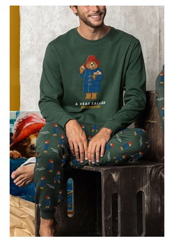 Paddington Piżama "Paddington" w kolorze ciemnozielonym ze sklepu Limango Polska w kategorii Piżamy męskie - zdjęcie 188280261