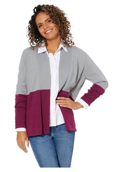 WITT WEIDEN Kardigan w kolorze szaro-fioletowym ze sklepu Limango Polska w kategorii Swetry damskie - zdjęcie 188280363