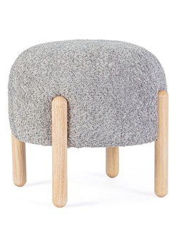 Bizzotto Hocker "Dayla" w kolorze szarym - wys. 38 x Ø 45 cm ze sklepu Limango Polska w kategorii Pufy i siedziska - zdjęcie 188280650