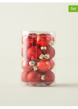 BELLA MAISON Bombki (16 szt.) w kolorze czerwonym ze sklepu Limango Polska w kategorii Dekoracje bożonarodzeniowe - zdjęcie 188280674