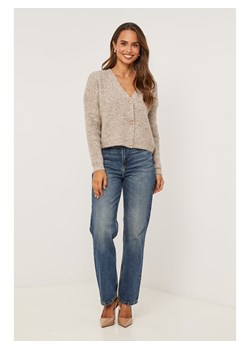 Soft Cashmere Kardigan w kolorze szarobrązowym ze sklepu Limango Polska w kategorii Swetry damskie - zdjęcie 188280860
