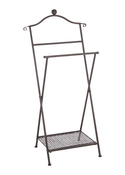 Bizzotto Wieszak stojący w kolorze szarym - 46 x 98 x 28 cm ze sklepu Limango Polska w kategorii Szafy - zdjęcie 188281192