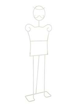 Bizzotto Wieszak stojący w kolorze białym - 41 x 141 x 18 cm ze sklepu Limango Polska w kategorii Szafy - zdjęcie 188281193