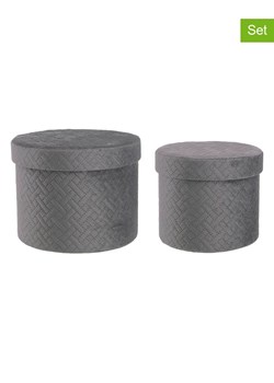 Bizzotto Pojemniki (2 szt.) "Averill" w kolorze szarym ze sklepu Limango Polska w kategorii Pojemniki kuchenne - zdjęcie 188281214