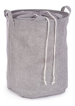 Bizzotto Kosz "Ryder" w kolorze jasnoszarym na pranie - wys. 48 x Ø 40 cm ze sklepu Limango Polska w kategorii Akcesoria łazienkowe - zdjęcie 188281221