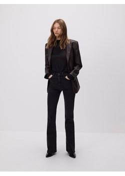 Reserved - Jeansy flare bootcut - czarny ze sklepu Reserved w kategorii Jeansy damskie - zdjęcie 188281930