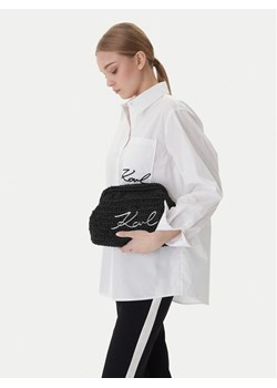Torebka KARL LAGERFELD B1W46083 Czarny ze sklepu eobuwie.pl w kategorii Kopertówki - zdjęcie 188282140