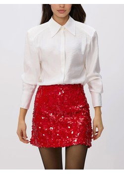 Reserved - Cekinowa spódnica mini - czerwony ze sklepu Reserved w kategorii Spódnice - zdjęcie 188282922