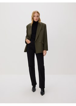 Reserved - Jeansy straight leg - czarny ze sklepu Reserved w kategorii Jeansy damskie - zdjęcie 188282943