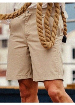 Sinsay - Szorty chino - beżowy ze sklepu Sinsay w kategorii Spodenki męskie - zdjęcie 188283164