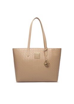 Torebka Beverly Hills Polo Club CEO-BHPC-L-008-09 Beżowy ze sklepu eobuwie.pl w kategorii Torby Shopper bag - zdjęcie 188283282