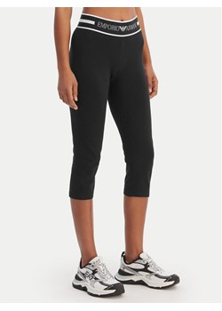Emporio Armani Underwear Legginsy EW003673 AF19023 UC001 Czarny Slim Fit ze sklepu MODIVO w kategorii Spodnie damskie - zdjęcie 188283511