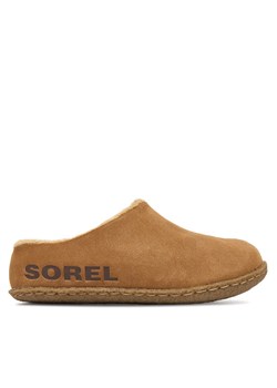 Sorel Kapcie Youth Lanner Ridge™ II NY3926 Brązowy ze sklepu MODIVO w kategorii Kapcie dziecięce - zdjęcie 188283514