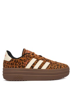 adidas Sneakersy Vl Court Bold KK4671 Brązowy ze sklepu MODIVO w kategorii Buty sportowe damskie - zdjęcie 188283573