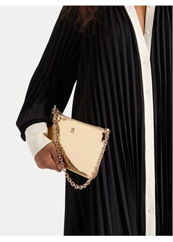 Torebka Tommy Hilfiger Th Icon Chain Shoulder Pouch Met AW0AW18219 Złoty ze sklepu eobuwie.pl w kategorii Kopertówki - zdjęcie 188284560