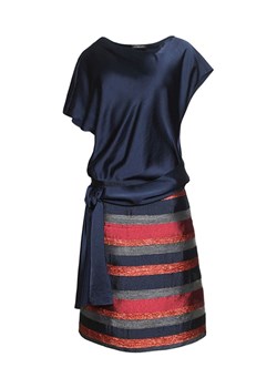 HEXELINE Sukienka w kolorze granatowym ze wzorem ze sklepu Limango Polska w kategorii Sukienki - zdjęcie 188284922