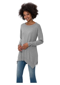 Heine Sweter w kolorze szarym ze sklepu Limango Polska w kategorii Swetry damskie - zdjęcie 188285041