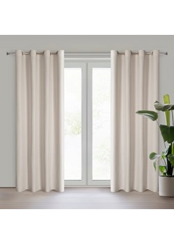 ZASŁONA GOTOWA ADARI 140 X 250 CM BEŻOWY ze sklepu lenaodniemowlakadoszkolniaka.pl w kategorii Zasłony - zdjęcie 188286821